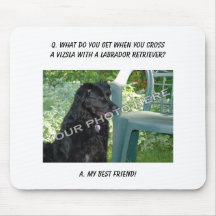 Your Photo Here! My Best Friend Vizsla Mix Mousepad