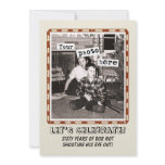 Your Photo Vintage Cowboy Party Invitation