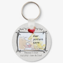 Your Photo Wedding Save the Date Keychains