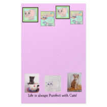 Your purrfect stationery