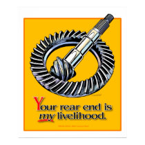 Your rearend poster posters