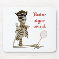 Your Risk Badminton Pirate Mousepads