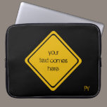 your road sign laptop sleeves