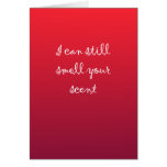 Your Scent Greeting Card