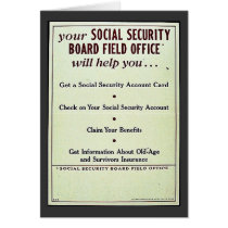 Your Social Security Board Field Office Greeting Cards