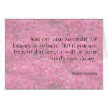 Your soul makes you beautiful card