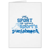 Your sport's punishment (blue) cards