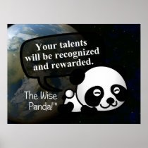 Your talent will be recognized and rewarded poster