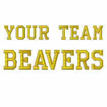 Your Team Name Beavers Embroidered Hoodie embroidered shirts