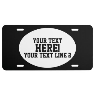 Create Your Own License Plates &amp; Create Your Own License Plate Designs ...