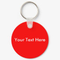 Your Text Here keychains