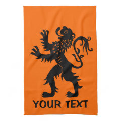 Your Text - Holland Lion Kitchen Towel