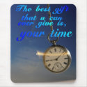 your-time mousepads by design_girl your-time mousepads