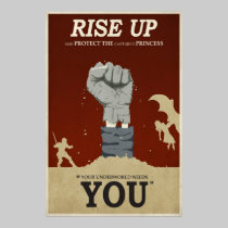 Your Underworld Needs You posters