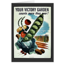Your Victory Garden Greeting Card