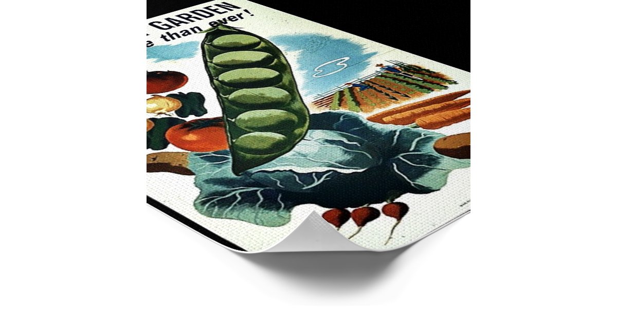 Your Victory Garden Poster Zazzle