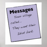 Your Village Called Poster