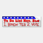 Your Vote Counts Bumper Sticker