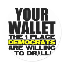 Your Wallet Round Stickers