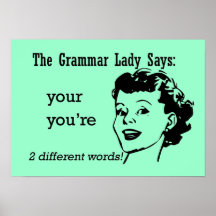 Your, You're Poster