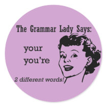 Your, You're Stickers