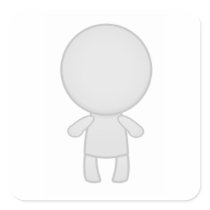 Your zombie on a sticker!