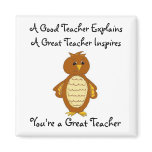 You're A Great Teacher magnets