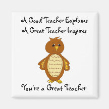 You're A Great Teacher Magnet