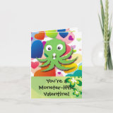 You're a Monster-iffic Valentine Greeting Card