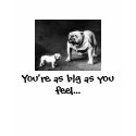 You're as big as you feel... t-shirts by poshpetgirlie You're as big as you feel... t-shirts