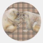 You're blessed groundhogs sticker