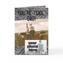 You're Cool Dad -- Tractor Father's Day Card
