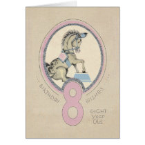 You're Eight! Greeting Card