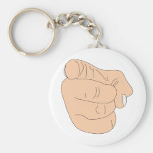 You're Fired Finger Key Chains