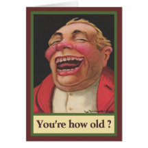 You're how old? greeting cards
