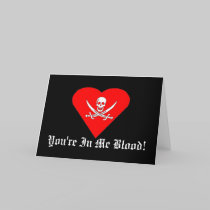 You're In Me Blood! cards