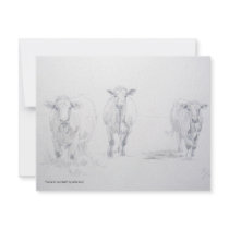 You're in our field custom invitation
