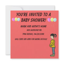 You're invited baby shower Invitation