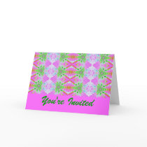 You're Invited cards by DonnaGraysonAbstract You're Invited cards
