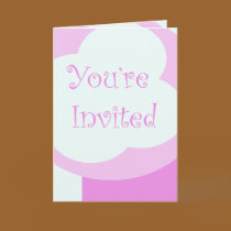 You're invited cards