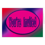 You're Invited Cards