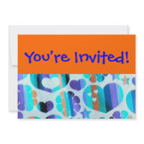 You're Invited!-Cartoon Look Design invitations