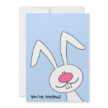 You're Invited Easter Bunny Party Invitation invitations