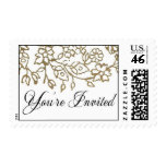 You're Invited (Gold) Stamps