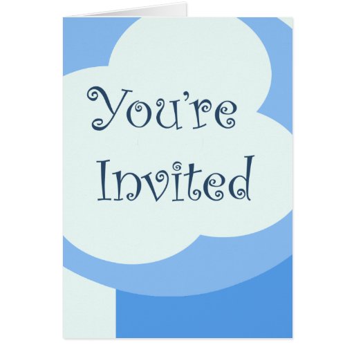 You're invited greeting card | Zazzle