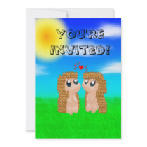 You're Invited-Hedgehog invitation