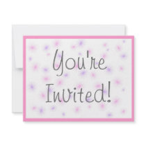 You're Invited! invitations