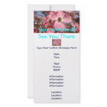 You're Invited! invitations Pink Dogwood Flowers Customized Photo Card