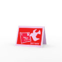 YOU'RE INVITED LETTER NOTECARD card