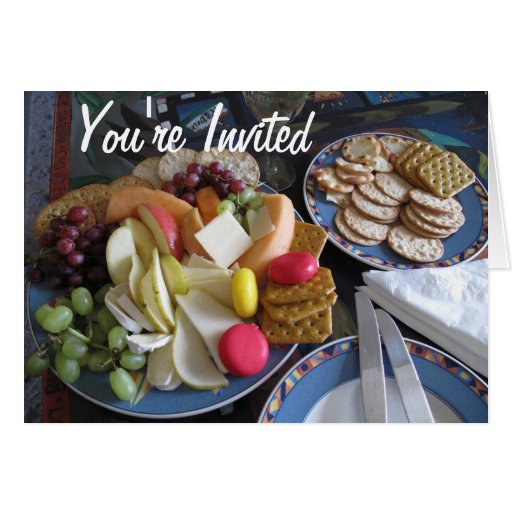 you-re-invited-lunch-greeting-card-zazzle